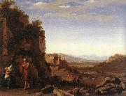 POELENBURGH, Cornelis van Rest on the Flight into Egypt af